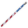 Moon Products Stars & Stripes Glitz Pencils, 12 Per Pack, 12 Packs Image 1