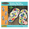 Mosiac Stepping Stone Kit-Flip-Flop Image 1