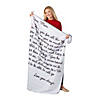 Mother&#8217;s Day Note Fleece Throw Image 1