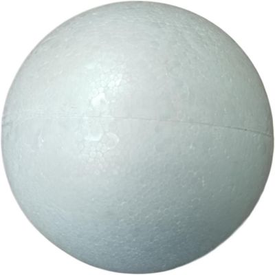 MT Products 2" Round White Polystyrene Foam Balls for Arts and Crafts - Pack of 24 Image 3