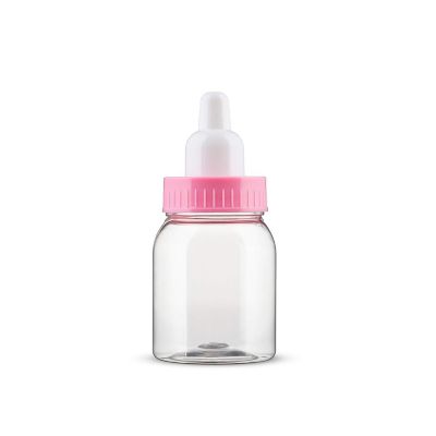 MT Products 3.5" Pink Baby Bottles for Baby Shower/Party Favor - Pack of 48 Image 2