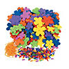 Multicolored Fabulous Foam Flower Leis Craft Kit - Makes 12 Image 1