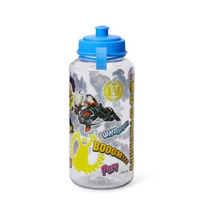 My Hero Academia Heroes & Perks Large Plastic Water Bottle  Holds 32 Ounces Image 1