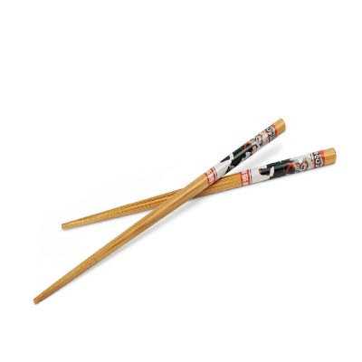My Hero Academia Midoriya & Bakugo Bamboo Chopsticks Set  Includes 2 Sets Image 1