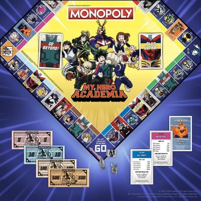 My Hero Academia Monopoly Board Game Image 2