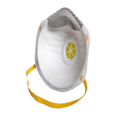 N95 Particulate Respirator Dust Mask with Valve, Box of 10 Pieces Image 3