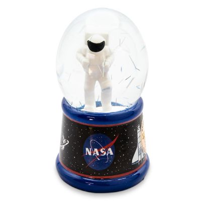 NASA Astronaut Light-Up Mini Snow Globe  2 Inches Tall Image 1