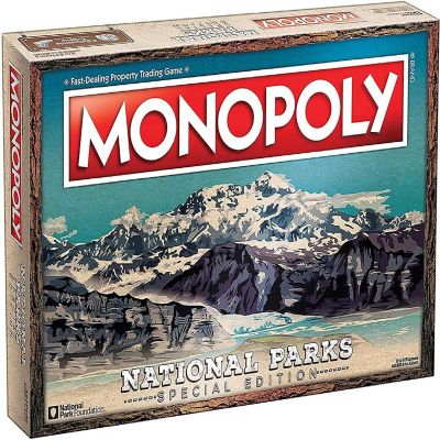 National Parks Monopoly Board Game 2020 Edition  For 2-6 Players Image 1