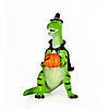 National Tree Company 10 in. Halloween Green Dinosaur Tabletop D&#233;cor Image 1