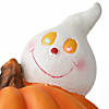 National Tree Company 12 in. Happy Pumpkin and Ghost with LED Light Image 2
