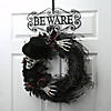 National Tree Company 16 in. Halloween "Beware" Wreath Hanger Image 1