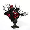 National Tree Company 18 in. Halloween Black Rose Plant Image 3
