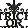 National Tree Company 19 in. Halloween "Trick or Treat" Wreath Hanger Image 2