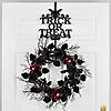 National Tree Company 19 in. Halloween "Trick or Treat" Wreath Hanger Image 3