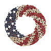National tree company 19" red white and blue berries wreath Image 1