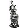 National Tree Company 20 in. Silver Skeleton and Gravestone Image 1