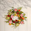 National Tree Company 22" Spring Flower Wreath Image 2