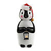 National Tree Company 23" Pre Lit Classic Penguin Decoration, Warm White LED Lights, Battery Powered, Christmas Collection Image 1