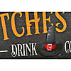 National Tree Company 24 in. Halloween "Witches Brew Wood Wall Sign Image 2