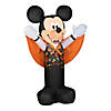 National Tree Company 42 in. Inflatable Mickey Mouse Halloween Vampire Image 1