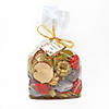 National Tree Company 6" 250 Gram Mixed Potpourri- Sliced Apples and White Washed Cones Image 1
