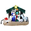 National Tree Company 6.5 ft. Inflatable Nativity Scene Image 1