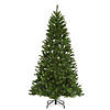 National Tree Company 6.5 ft. Pre-Lit Artificial Christmas Tree, Peyton Spruce, Green, White Lights, Includes Stand Image 4