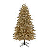 National Tree Company 7.5 ft. Pre-Lit Christmas Platinum Metallic Tree Image 1