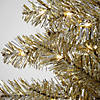 National Tree Company 7.5 ft. Pre-Lit Christmas Platinum Metallic Tree Image 2