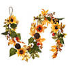National Tree Company 72 in. Sunflower Garland Image 1