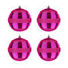 National Tree Company First Traditions&#8482; 4 Piece Shatterproof Swirling Pink Ornaments Image 4