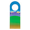 Nativity Doorknob Hanger Sticker Scenes - 12 Pc. Image 1