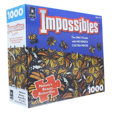 Natures Beauty Butterflies 1000 Piece Jigsaw Puzzle Image 2