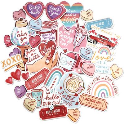Navy Peony Sweet Love Scrapbooking Stickers Image 1