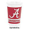 Ncaa University Of Alabama Plastic Cups - 24 Ct. Image 1