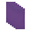 Neon Purple Flat Woven Dishtowel Set Of 6 Image 2