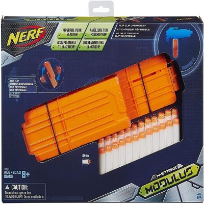 Nerf N-Strike Modulus Flip Clip Upgrade Kit 24ct Darts Attachment Hasbro Image 1