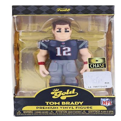 New England Patriots NFL Funko Gold 5 Inch Vinyl Figure  Tom Brady Chase Image 1