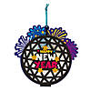New Year&#8217;s Eve Ball Drop Sign Craft Kit - Makes 12 Image 1
