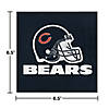 Nfl Chicago Bears Paper Plate And Napkin Party Kit Image 4