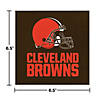 Nfl Cleveland Browns Paper Plate And Napkin Party Kit Image 4