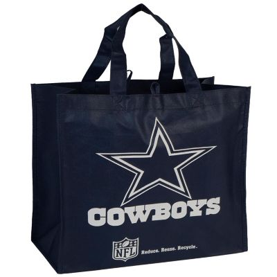 NFL Dallas Cowboys  Reusable Tote Grocery Tote Shopping Bag 2 Piece Image 2