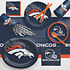 Nfl Denver Broncos Oval Paper Plates - 24 Ct. Image 2