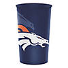 Nfl Denver Broncos Souvenir Plastic Cups - 8 Ct. Image 1