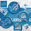 Nfl Detroit Lions Paper Straws - 72 Pc. Image 2
