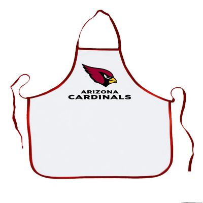 NFL Football Arizona Cardinals Sports Fan BBQ Grilling Apron Red Trim Image 1