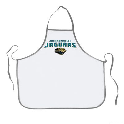 NFL Football Jacksonville Jaguars Sports Fan BBQ Grilling Apron Grey Trim Image 1