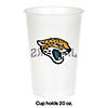 Nfl Jacksonville Jaguars Plastic Cups - 24 Ct. Image 1