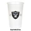 Nfl Las Vegas Raiders Plastic Cups - 24 Ct. Image 1