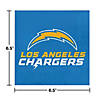 Nfl Los Angeles Chargers Paper Plate And Napkin Party Kit Image 4